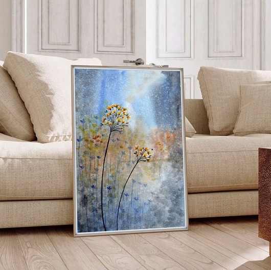 grafiki i ilustracje Plakat. Łąka