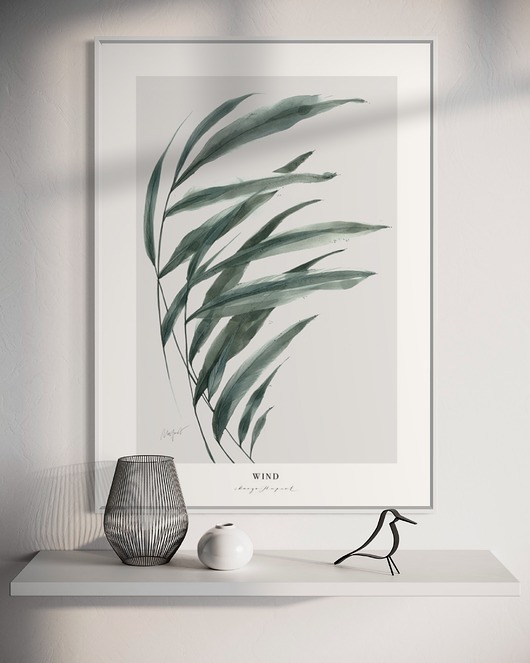 grafiki i ilustracje Wind akwarela/print