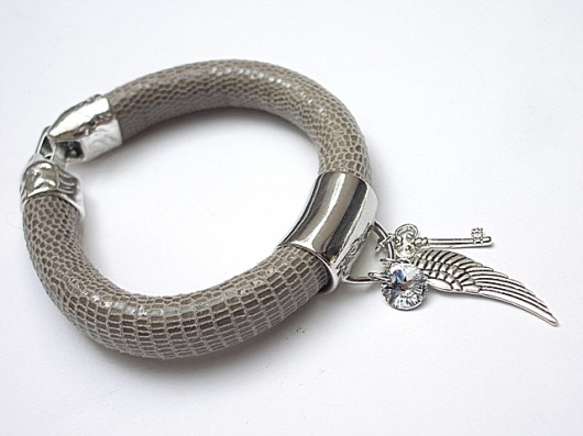 Strap - taupe snake /13-05-2015/ KiKa pracownia