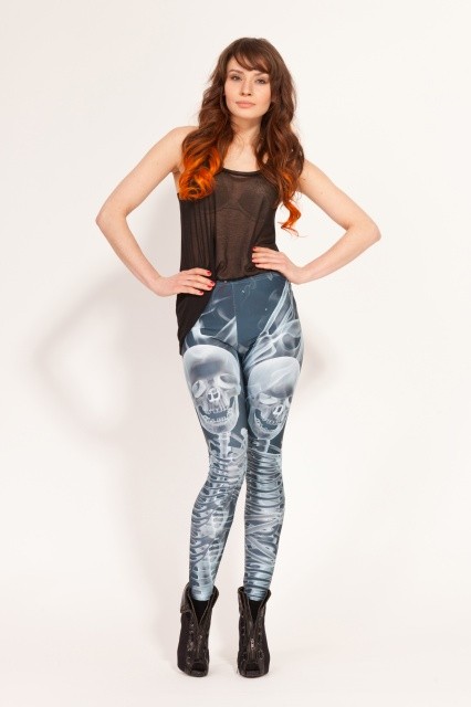 Legginsy Black Bone Loveitshop
