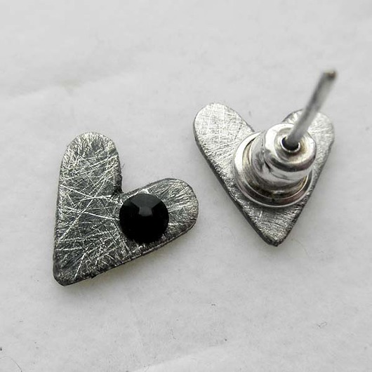 kolczyki srebrne Kolczyki srebrne SERDUSZKO