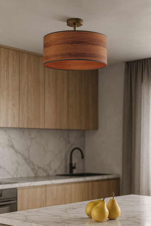 plafony Plafon w stylu skandynawskim do salonu WENECJA ECO fi - 40 cm