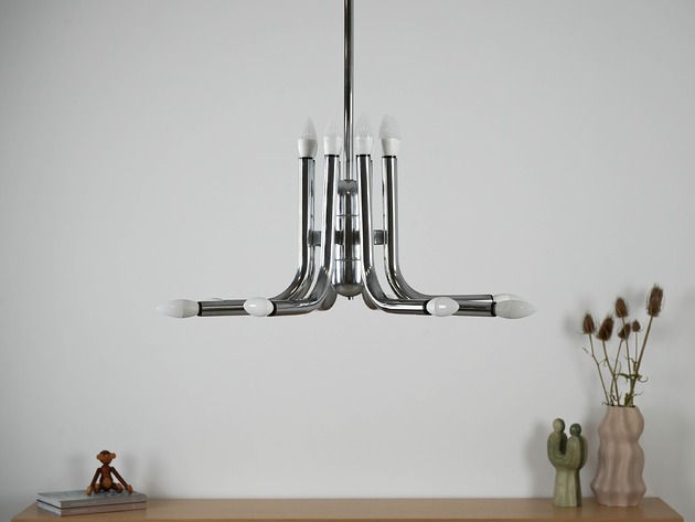 lampy wiszące Lampa wisząca, włoski design, lata 70, produkcja: Włochy