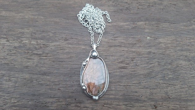 wisiory Złote brązy - wisiorek