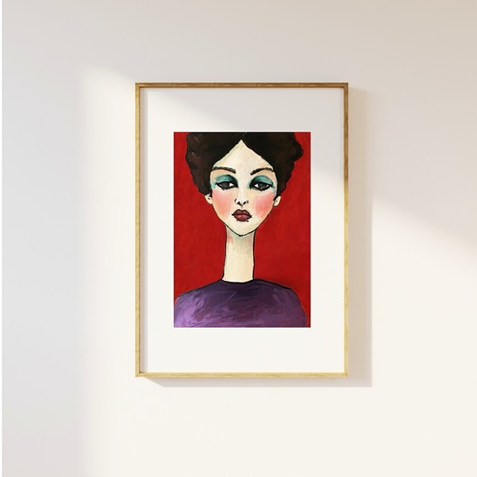 obrazy Akwamaryna  FINE ART PRINT 21x 30 cm, reprodukcja obrazu