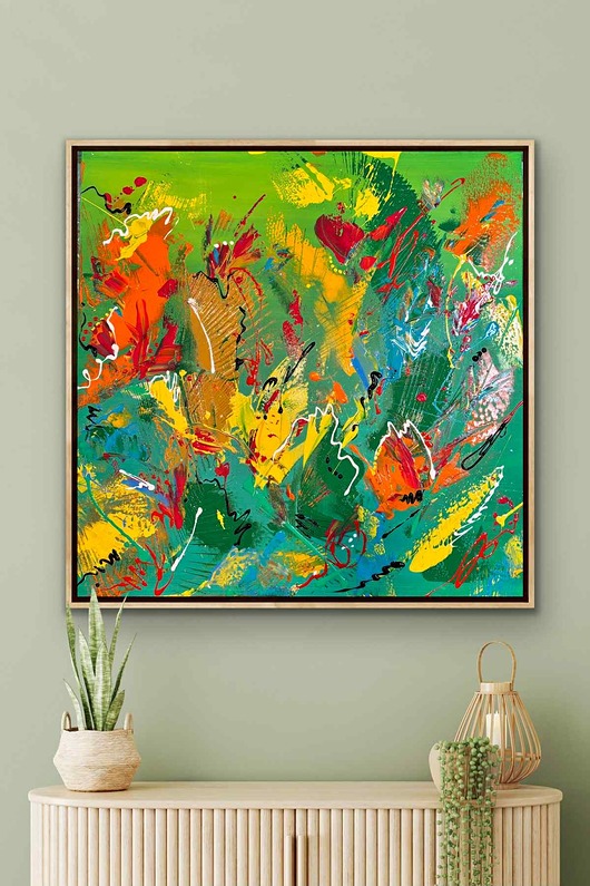 obrazy Obraz "Garden of dreams" 90x90