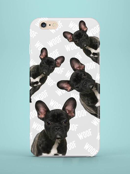 Etui na telefon Frenchies attack grey MIA home