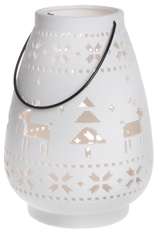 Lampion porcelanowy Reindeers I MIA home