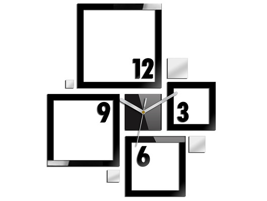 Zegar ścienny Quadrat  ModernClock