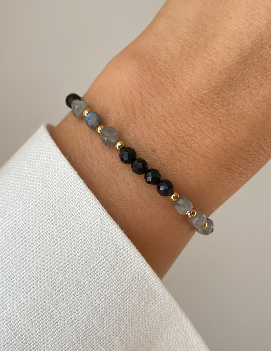 bransoletki z kamieni naturalnych Bransoletka Talizman Ochrony i Intuicji