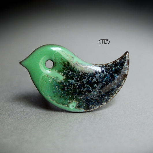 broszki Ptaszek- broszka