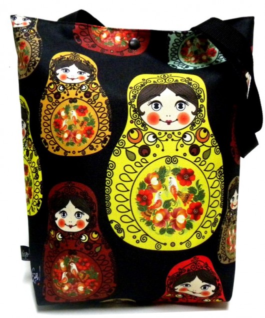 Duża torba ,wzór autorski,GAUL DESIGNS Gaul Designs