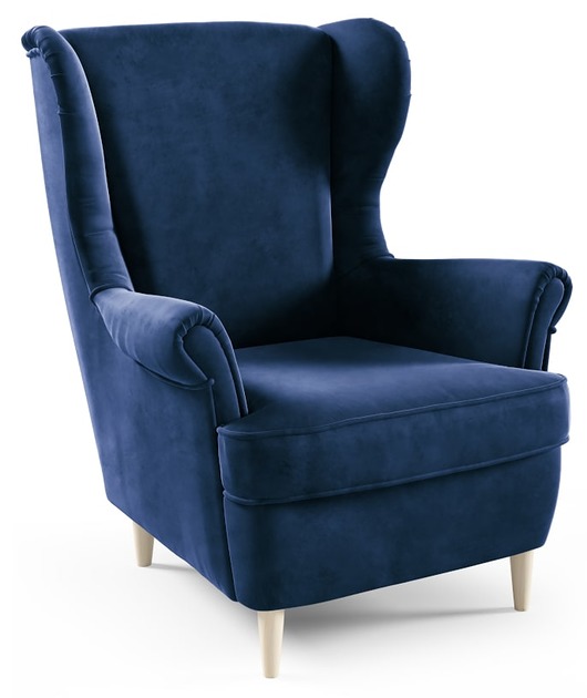 fotele Fotel uszak Hjalmaren  Velvet WELUR