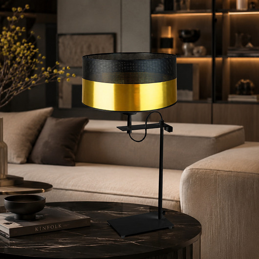 lampy stołowe Srebrna lampka nocna do sypialni w stylu glamour ALASKA GLAM