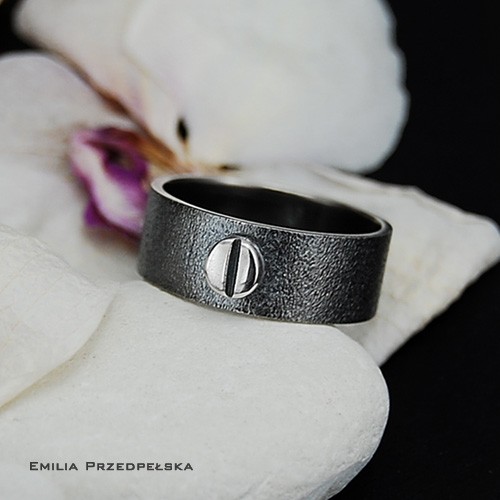 Piaskowana ze śrubką MAREMI Jewelry