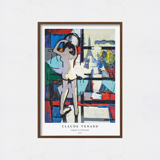 Claude Venard plakat wystawowy Pas De LArt