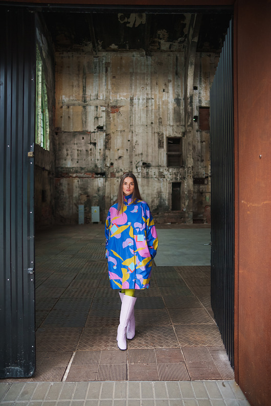 płaszcze damskie Ortalionowy Płaszcz Lima