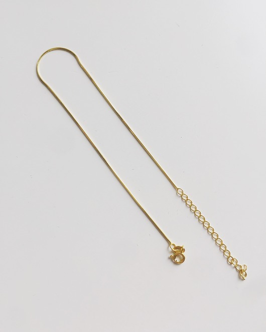 Pozłacana bransoletka na nogę VENA Jewellery