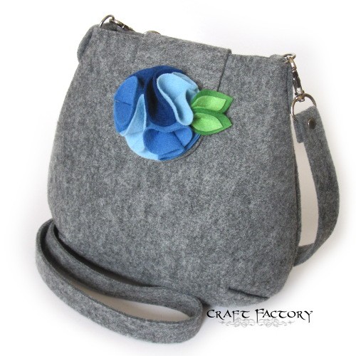 Denim Rose - mała torebka na ramię Craft Factory