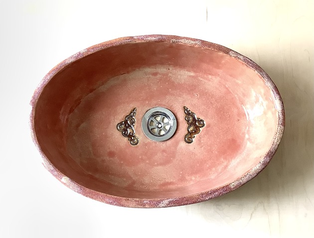 Ceramiczna umywalka W różach Ceramystiq