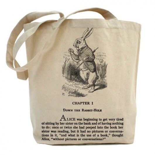 Torba Follow the rabbit magicboxshop