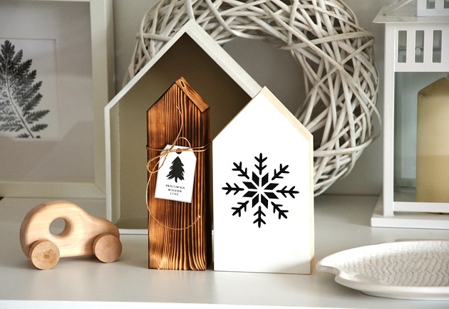 2 domki z gwiazdką Wooden Love