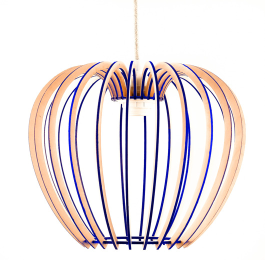 Lampa sufitowa glamour LOFT kolorowa WISZĄCA LED smxdsgn