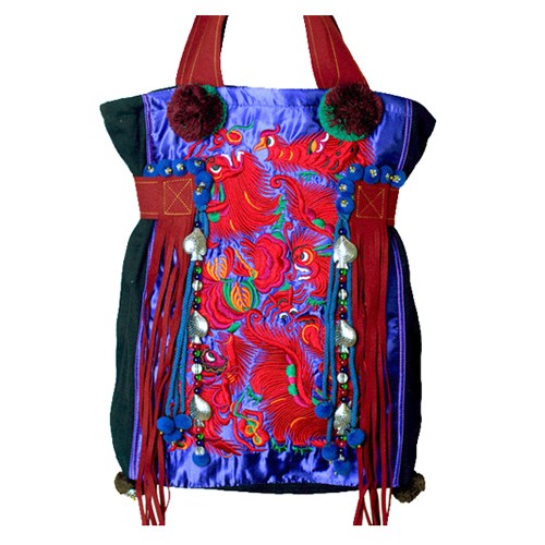 Haftowana torba Boho Inspirational New Year Bright Boho old