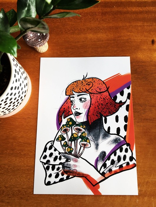 Print Ruda Terazzo Madame Bambi