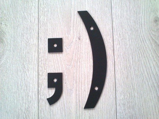 dekoracja ścienna/wieszak EMOTICONS HANG YOU