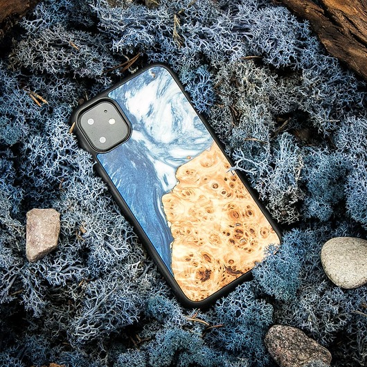 etui na telefon ETUI DREWNIANE UNIQUE 4ŻYWIOŁY POWIETRZE SAMSUNG