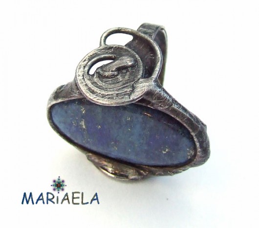 LAPIS LAZULI ze złotym pirytem MARIAELA