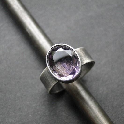 pierścionki srebrne Pierścień Ametryn