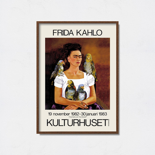 plakaty Plakat Frida Kahlo - Exhibition Art