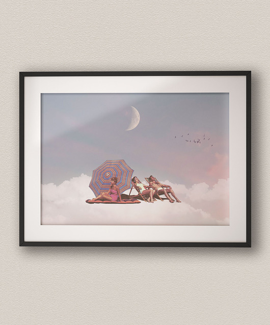 plakaty Plakat poziomy Przyjaciele - Kolaż Fine Art
