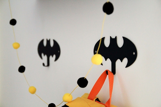 pokój dziecka - różne Wieszak BATMAN do pokoju małego superbohatera!