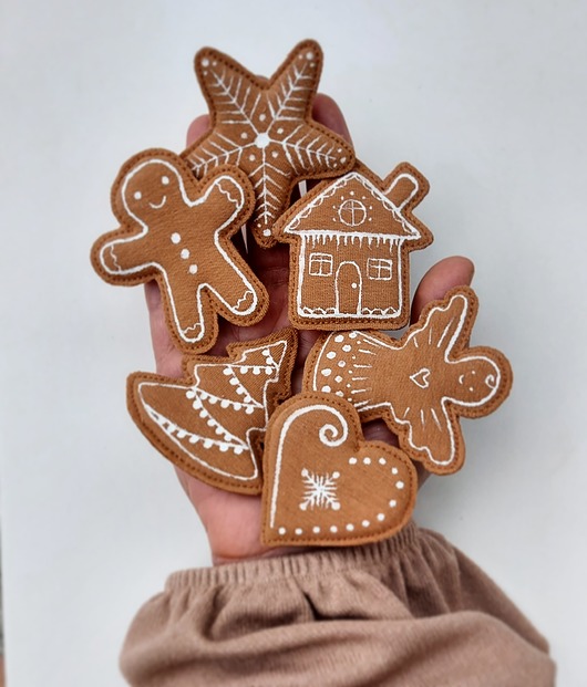 spinki i klamry do włosów Spinka do włosów Gingerbread