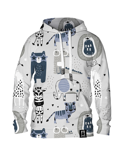 bluza z kapturem damska Damska Bluza z kapturem DR.CROW Childish