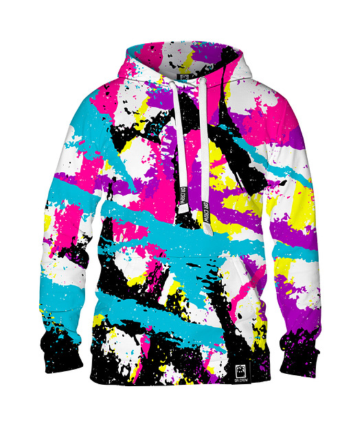 bluza z kapturem damska Damska Bluza z kapturem DR.CROW Psychodelic