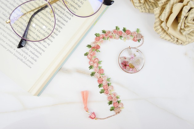 zakładki do książek Zakładka Zaklęty ogród 14