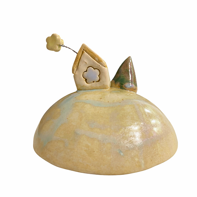 figurki i rzeźby Domek ceramiczny