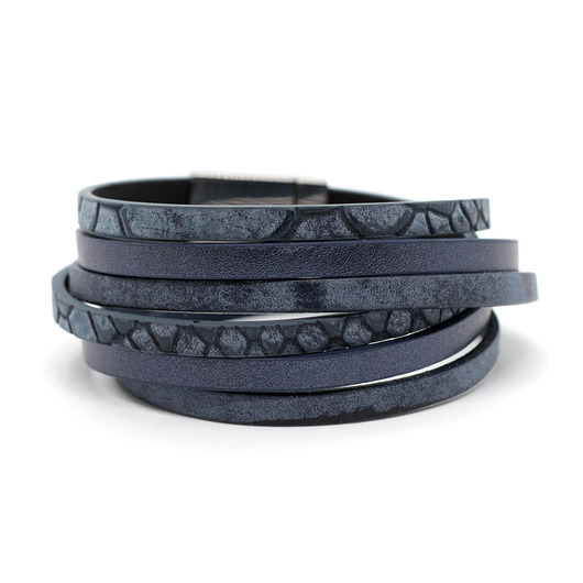 Bransoletka unisex Fun granatowa KociokwikJewelry