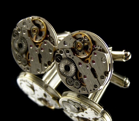 Mechaniczne spinki 136 Zegarynki