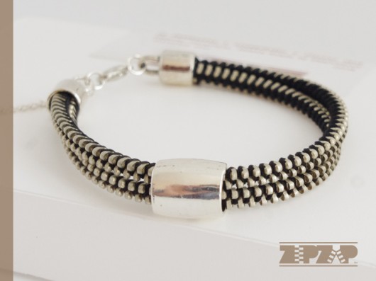 ZIPZAP bransoletka DOUBLE silver gxnet