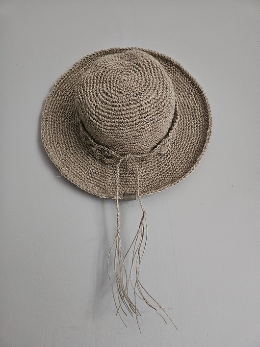 kapelusze damskie Kapelusz lniany M