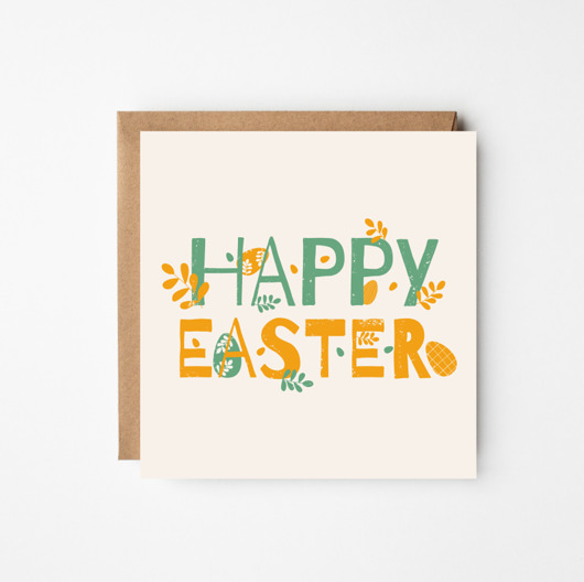 kartki wielkanocne Kartka "Happy Easter"