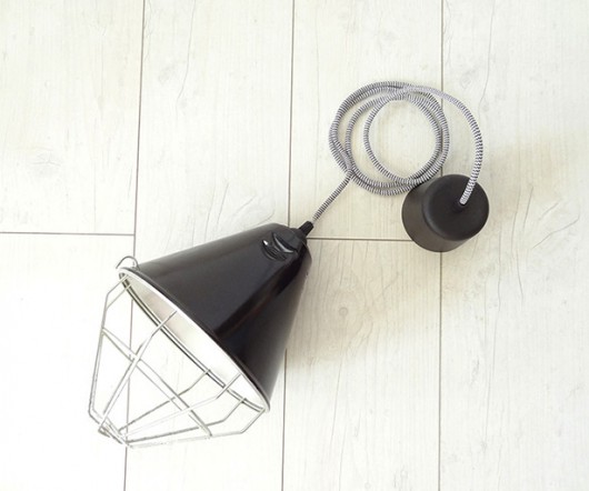 Lampa wisząca w stylu industrialnym kolorum