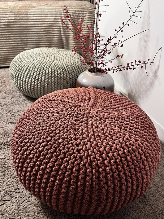 pufy do siedzenia Poducha, siedzisko , pufa Lotos Scandi