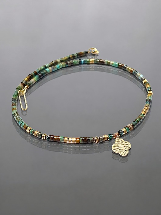 chokery Turkus vol. 49 /choker/ - Szlachetna kolekcja /02.09.26/