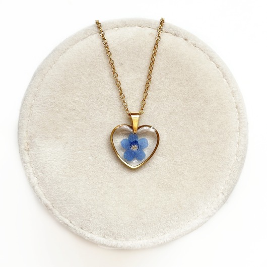 naszyjniki - inne Naszyjnik z niezapominajką